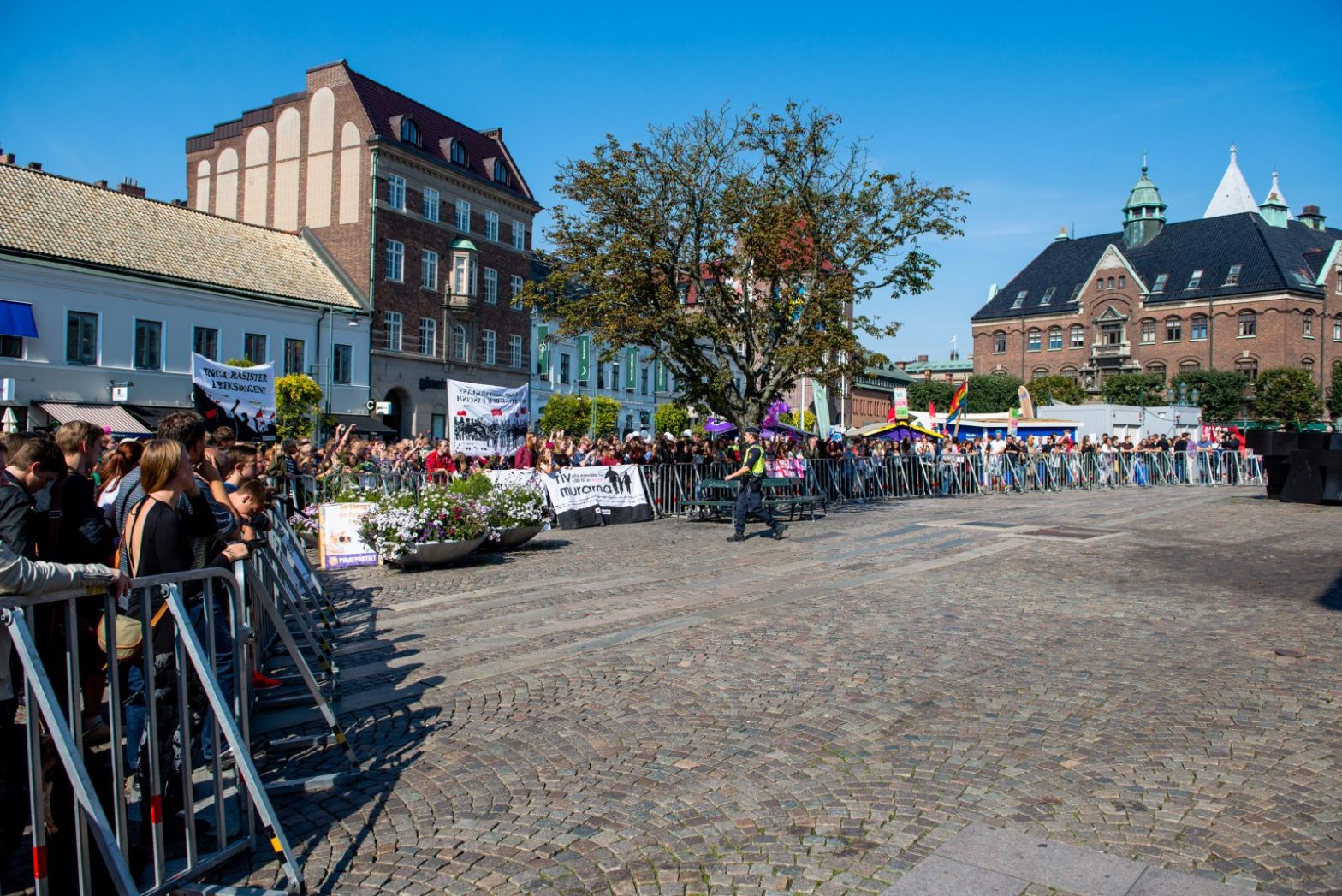SD-demonstration, Lund, 2014-09-05