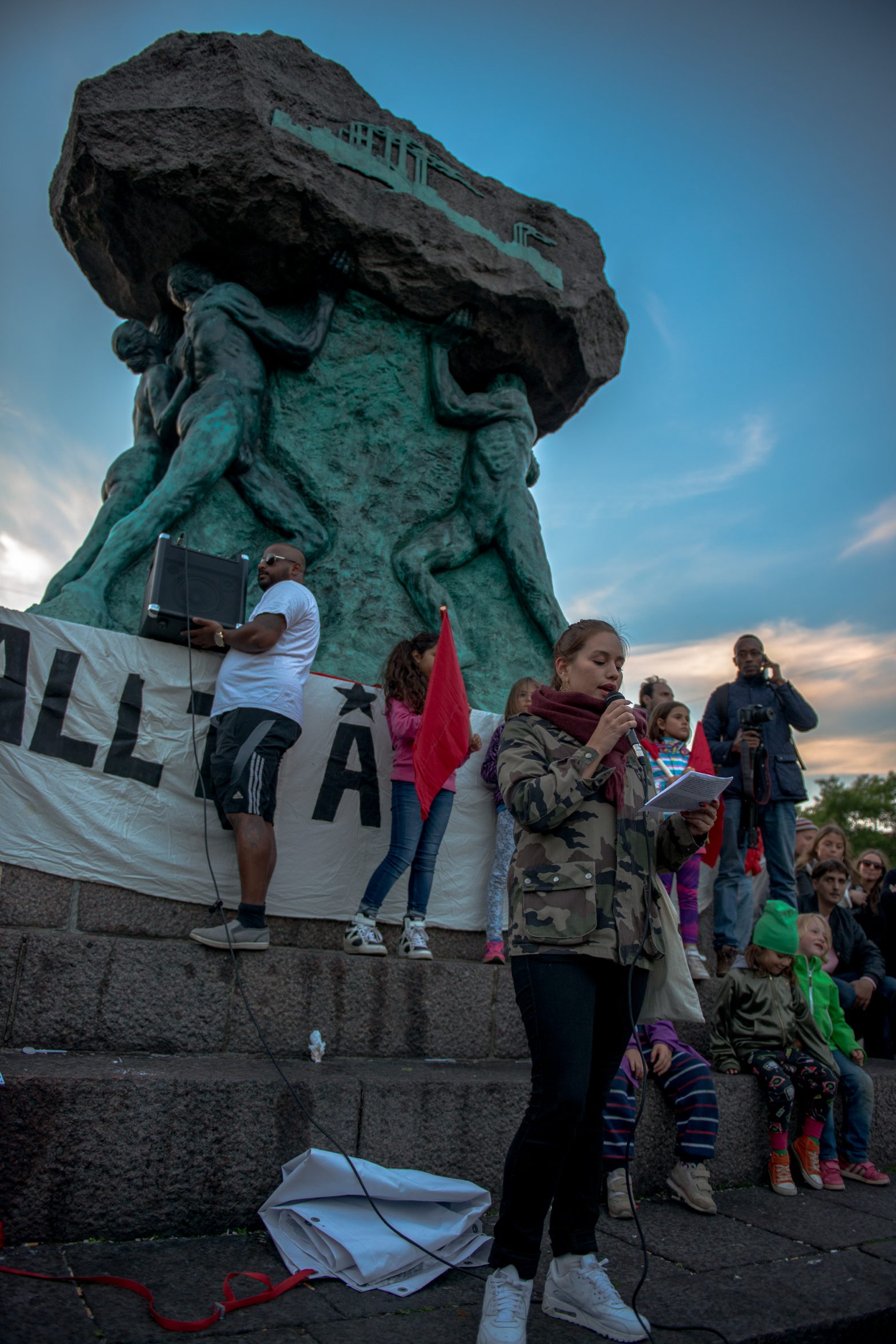 Demonstration mot fascism och rasism, Malmö 2014-09-15