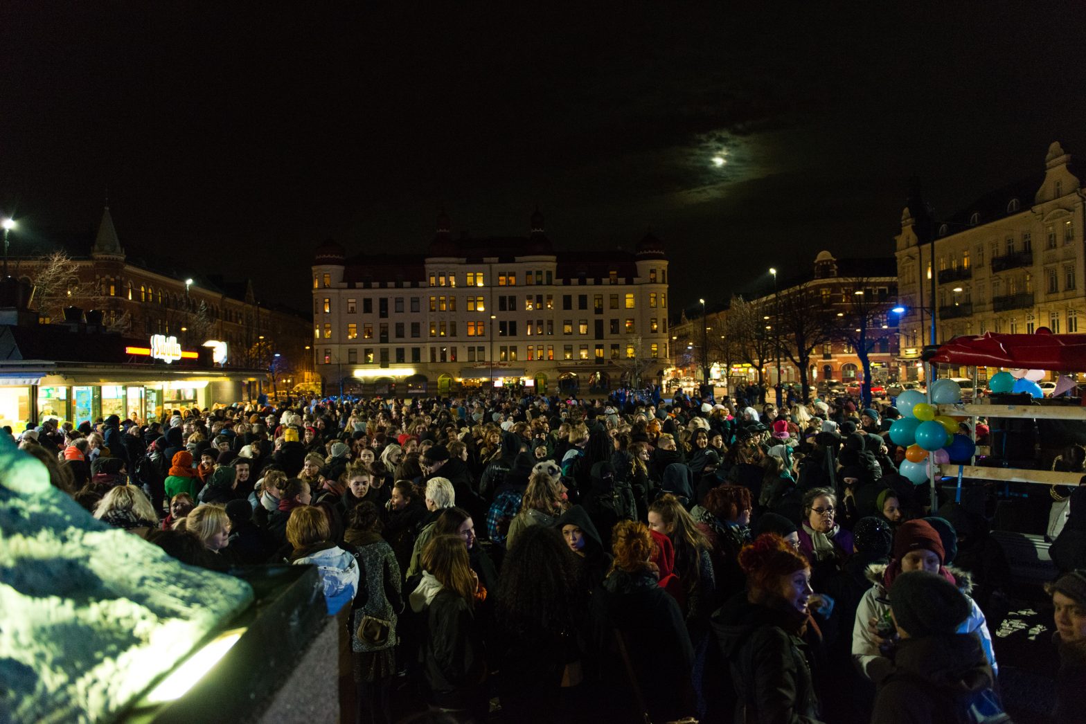 Ta natten tillbaka i Malmö, 2015-03-08