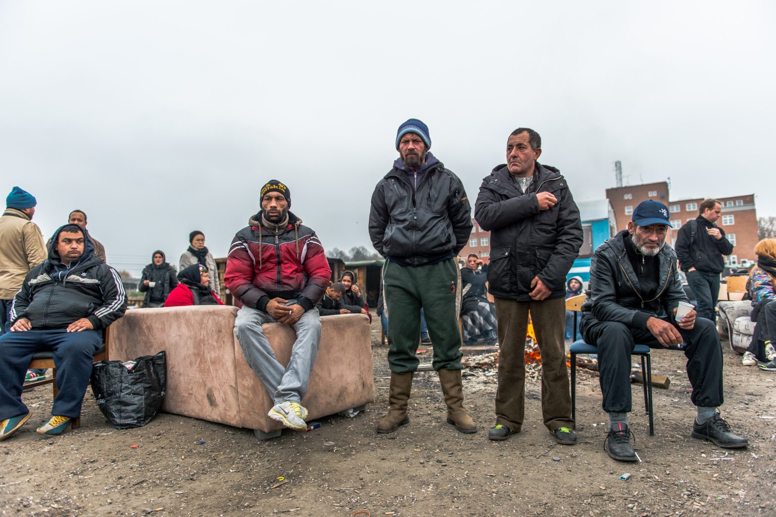 Lägret på Sorgenfri i Malmö, 2015-11-01