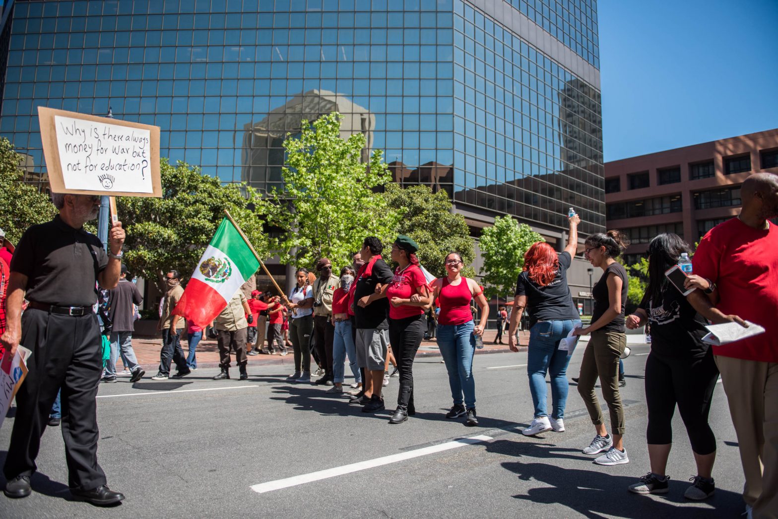 International workers’ day San Diego, 2017, May 1